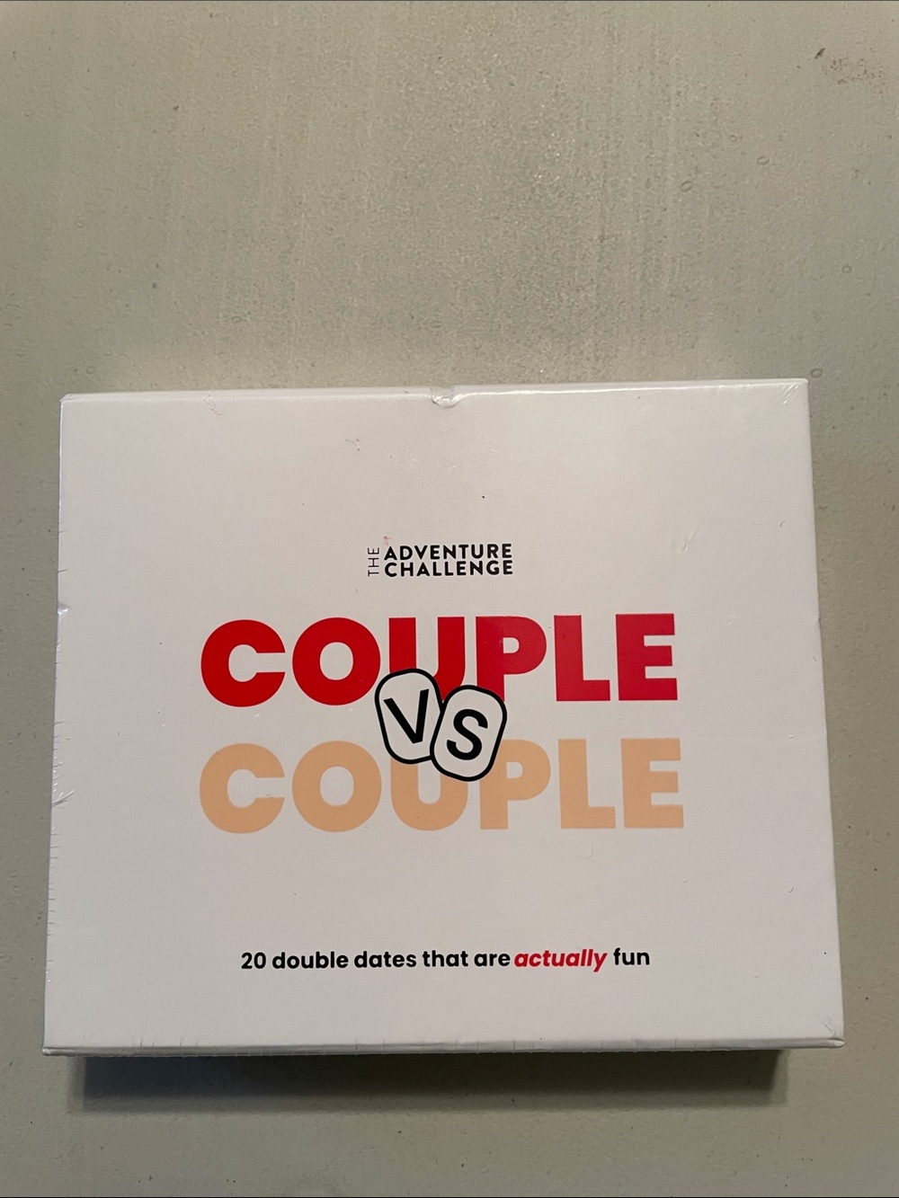 Couple vs Couple - White & Red Date Night Game New